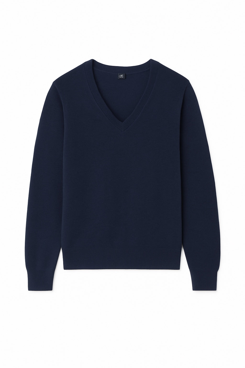 Nina Kaschmirpullover mit V-Ausschnitt