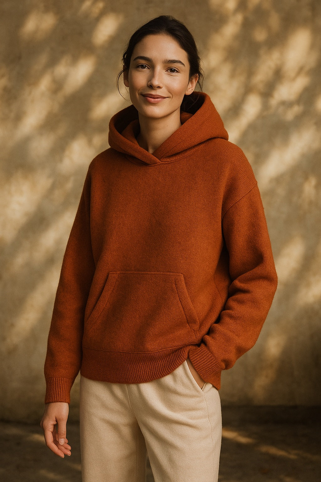 diana pure cashmere hoodie