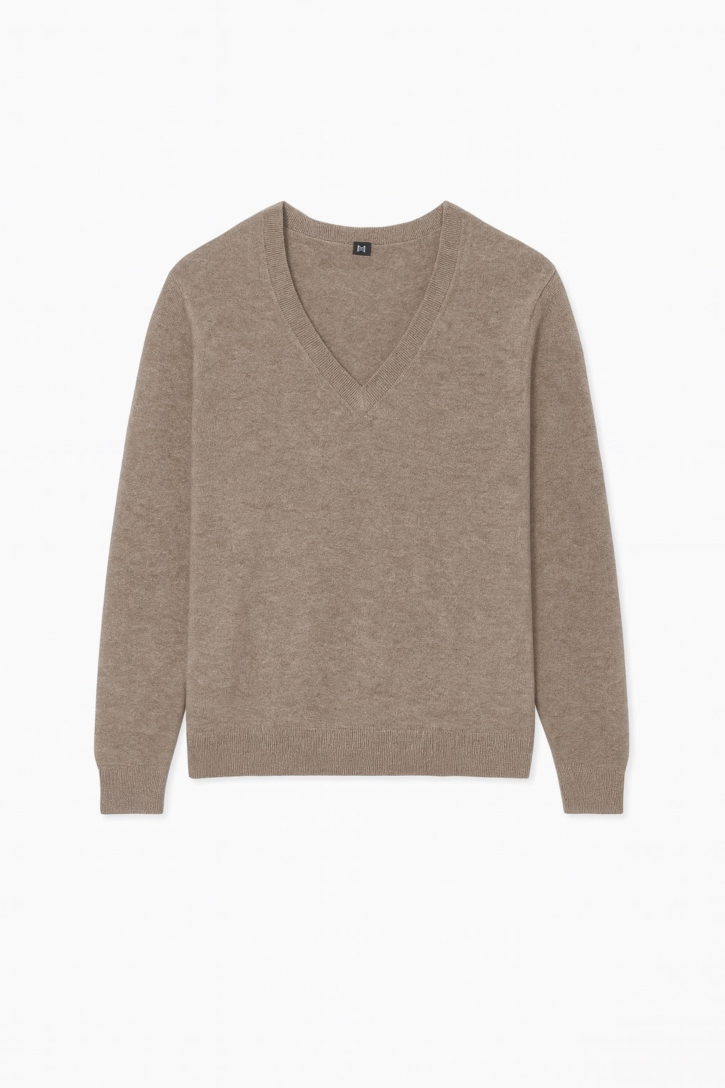 Nina Kaschmirpullover mit V-Ausschnitt