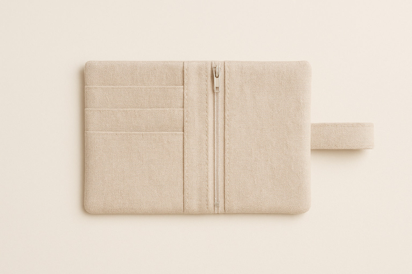 ava linen wallet