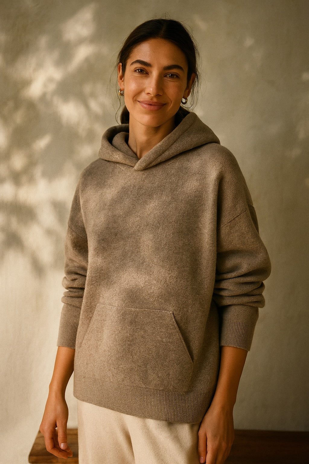 diana pure cashmere hoodie