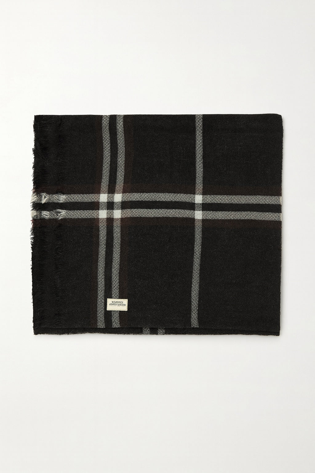 mélodie pure cashmere patterned scarf