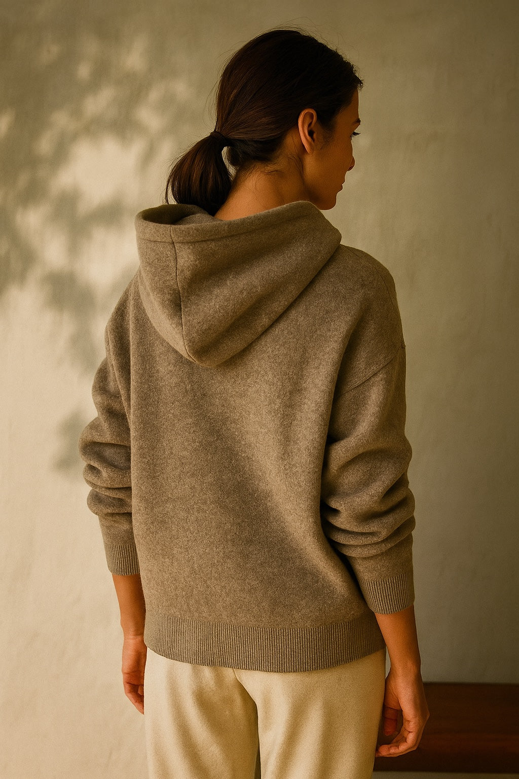 diana pure cashmere hoodie