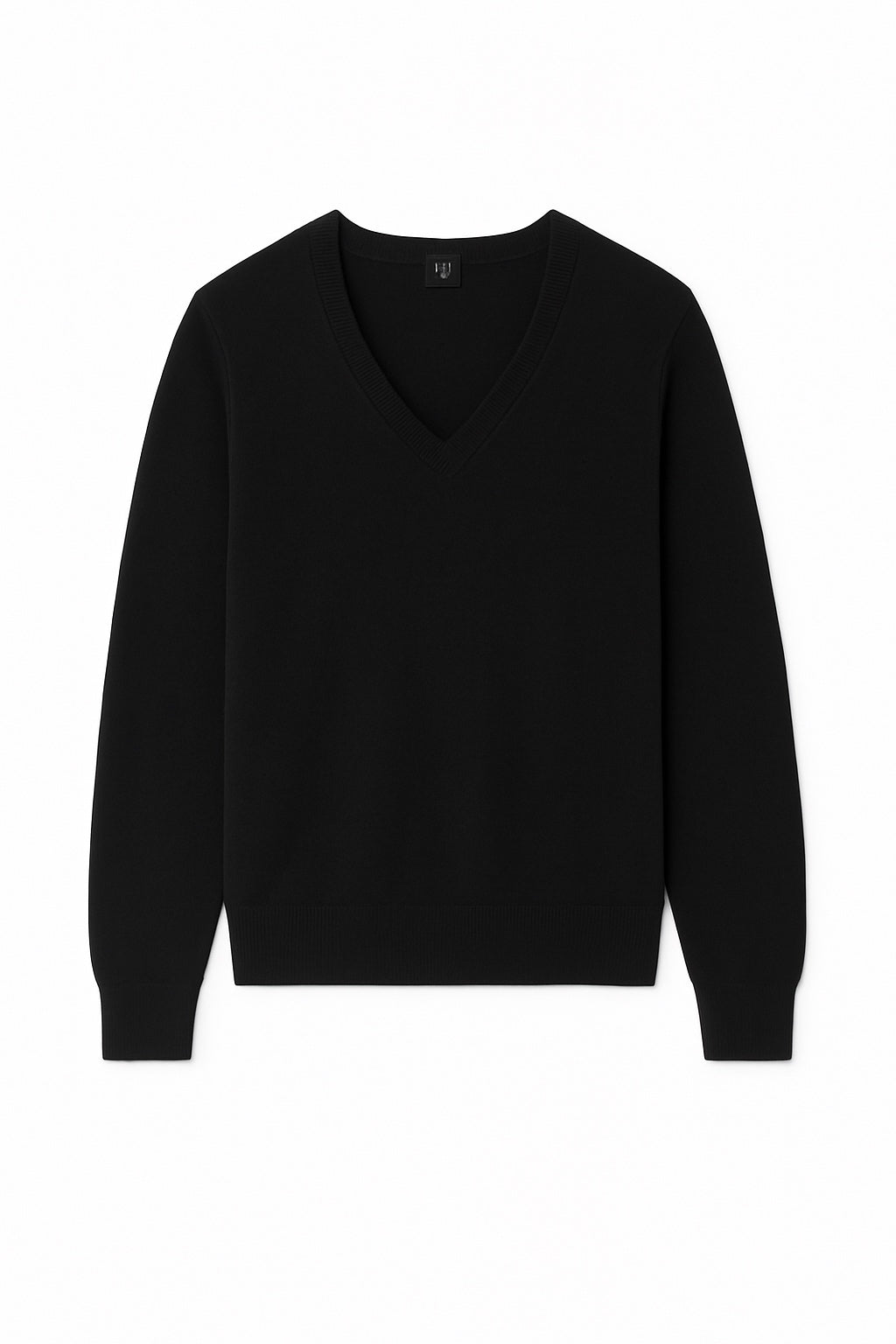 Nina Kaschmirpullover mit V-Ausschnitt