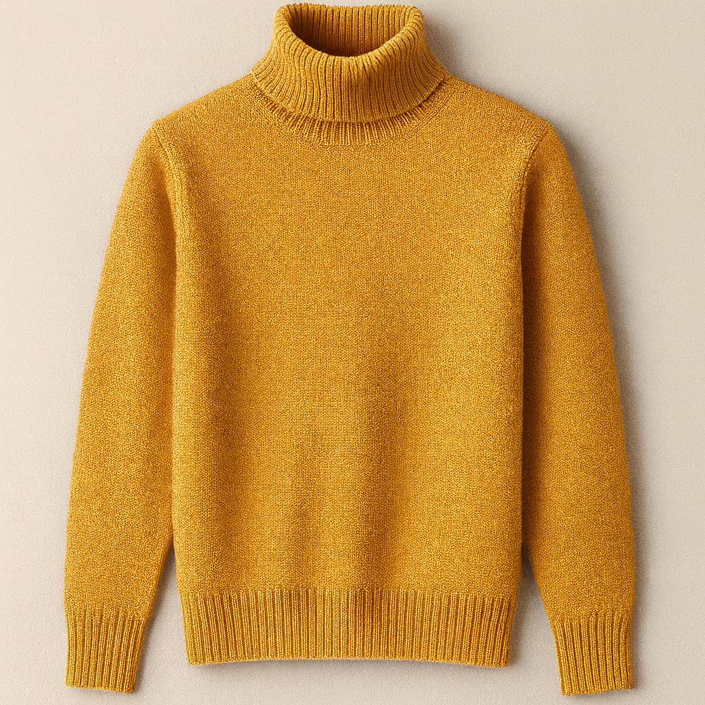 Isadora Kaschmirpullover mit Rollkragen