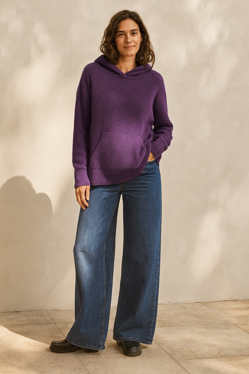 diana pure cashmere hoodie