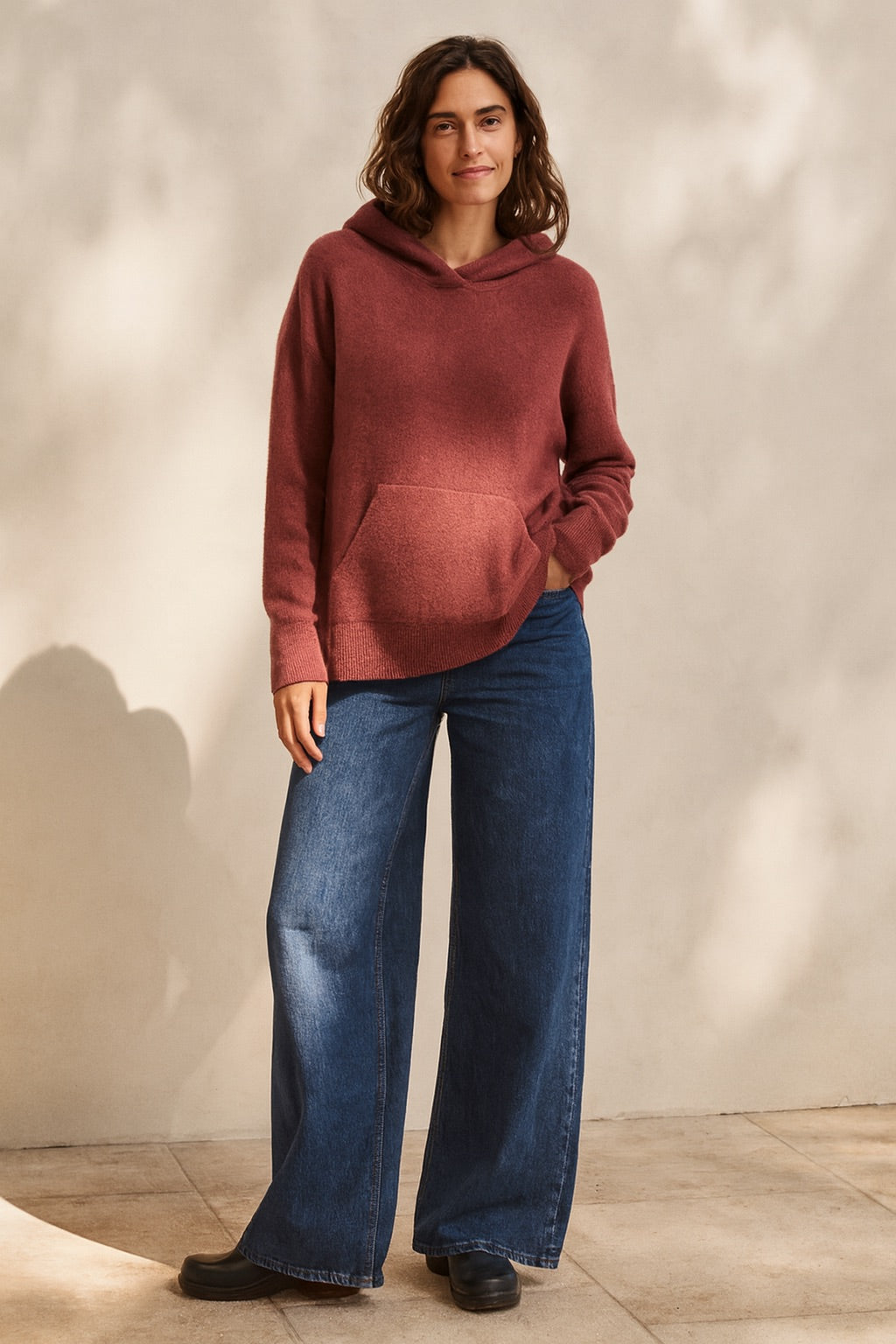 diana pure cashmere hoodie