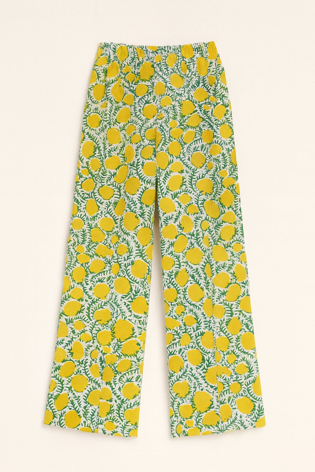 zara blockprint pants