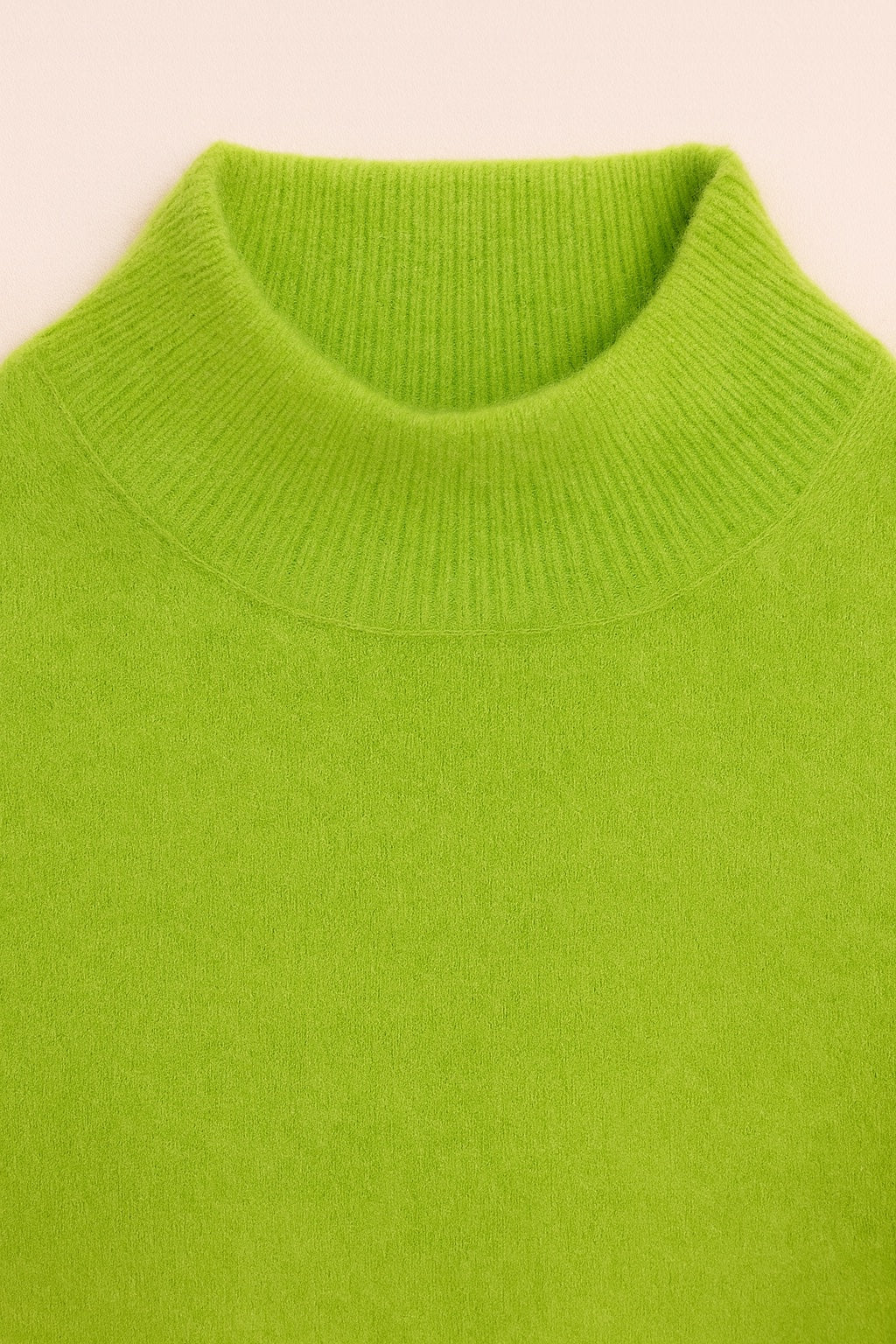 lola cashmere mock-neck