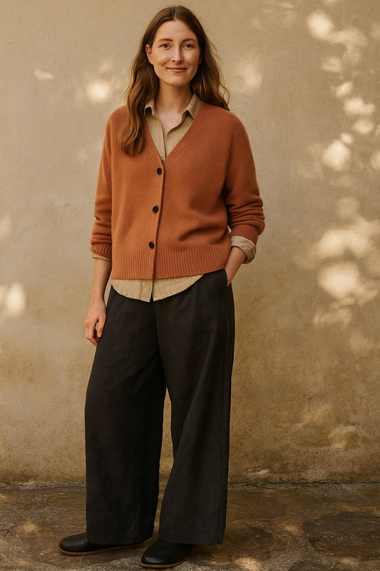 madeleine pure cashmere vest