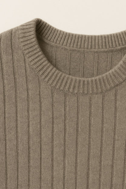 juliette ribbed cashmere pullover