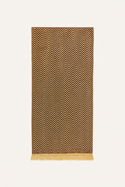 mélodie pure cashmere patterned scarf