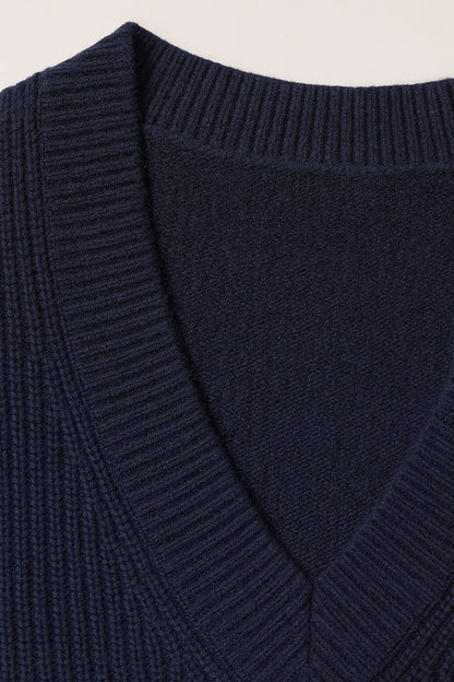 ava wool v-neck vest