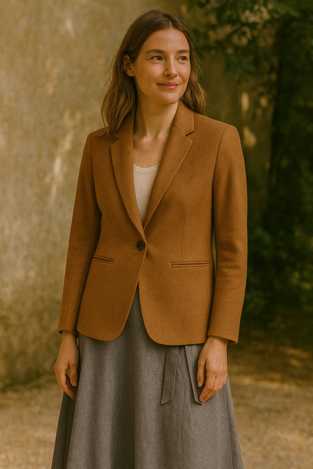 marjolaine wool blazer