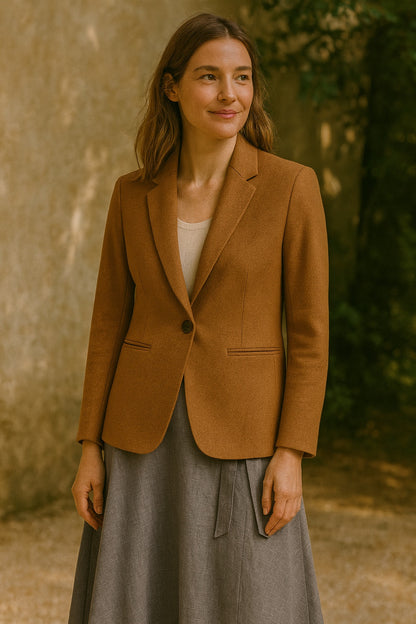 marjolaine wool blazer