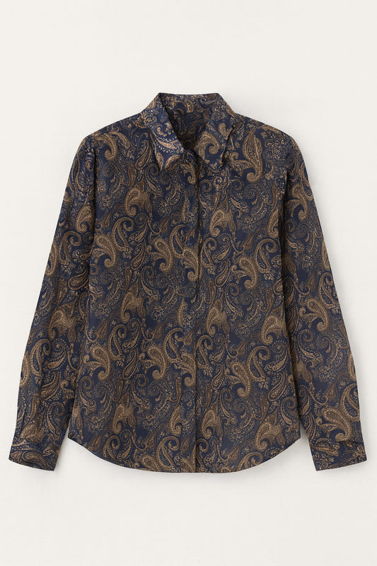 monie cotton & silk shirt