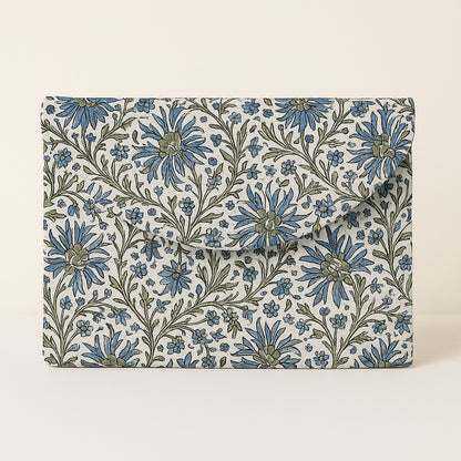 madeleine blockprint clutch