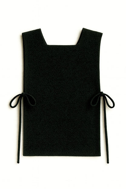 charlotte cashmere tie top
