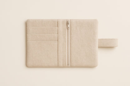 ava linen wallet
