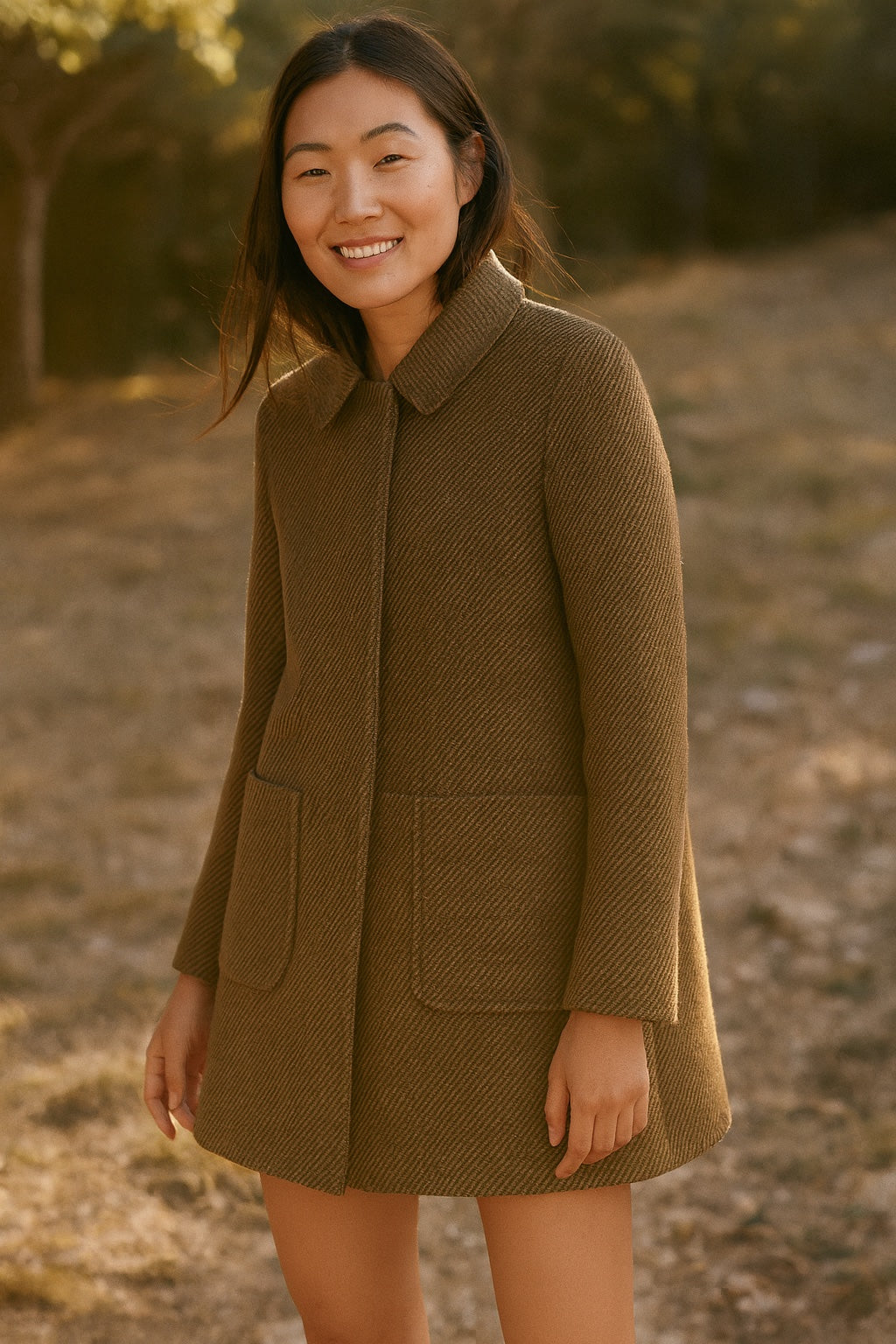 sia wool coat