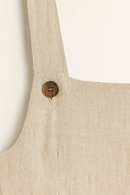 gabrielle linen & cotton jumpsuit