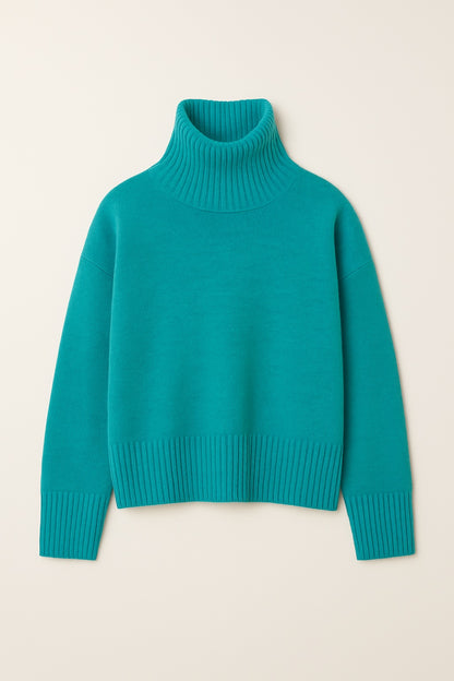 ambrine cashmere turtleneck sweater
