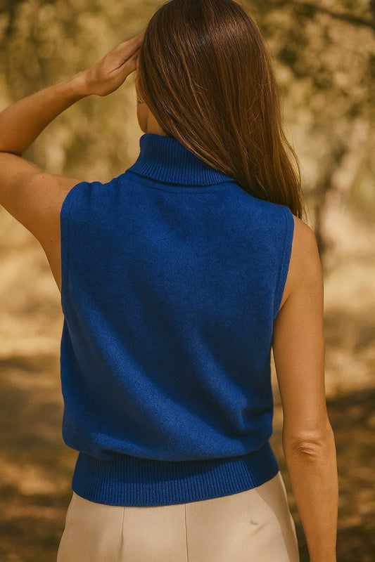 lola cashmere mock-neck