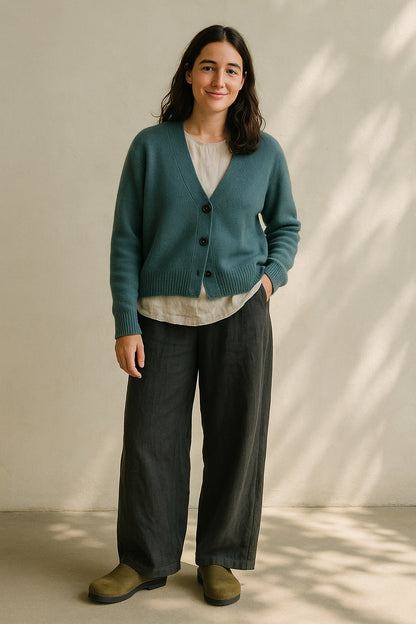 madeleine pure cashmere vest
