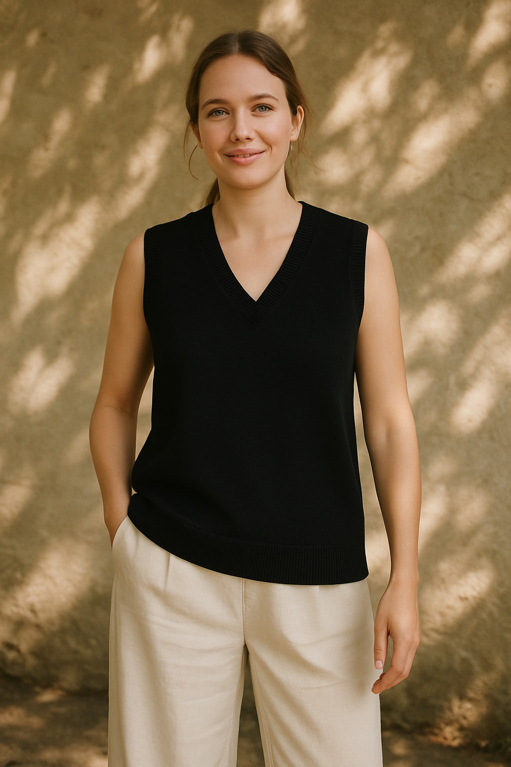 éléonore pure cashmere vest