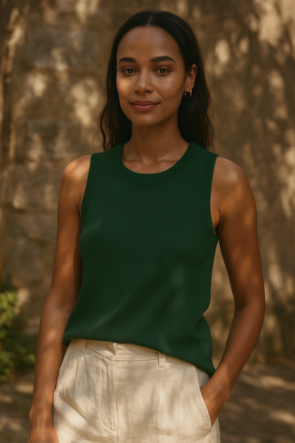 lou pure cashmere top
