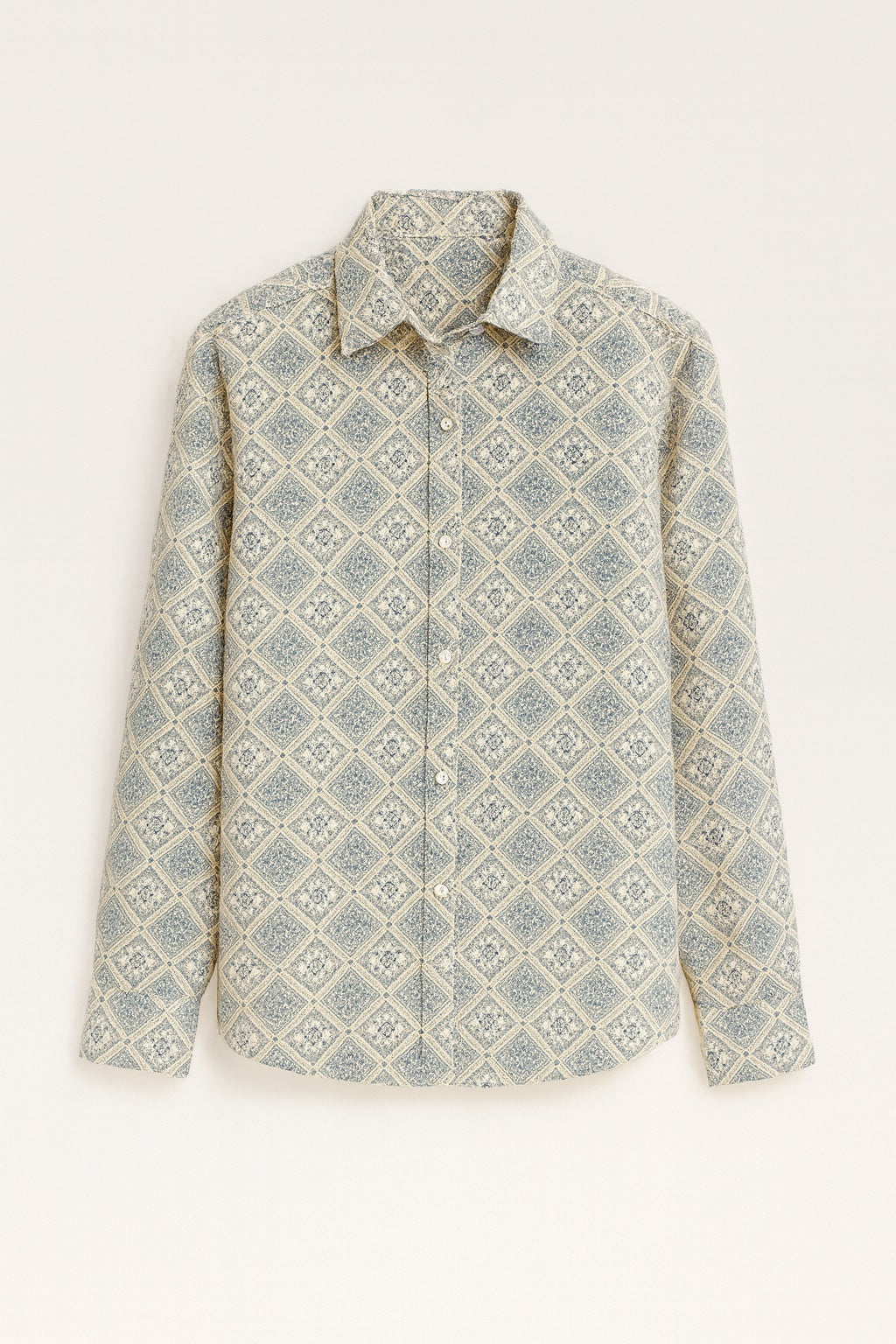 maya patterned cotton shirt