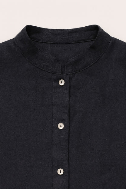 carla buttondown dress