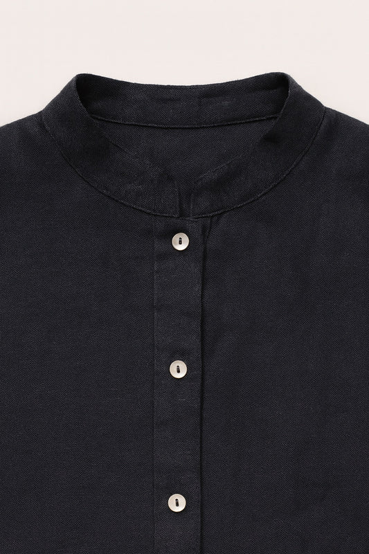 carla buttondown dress