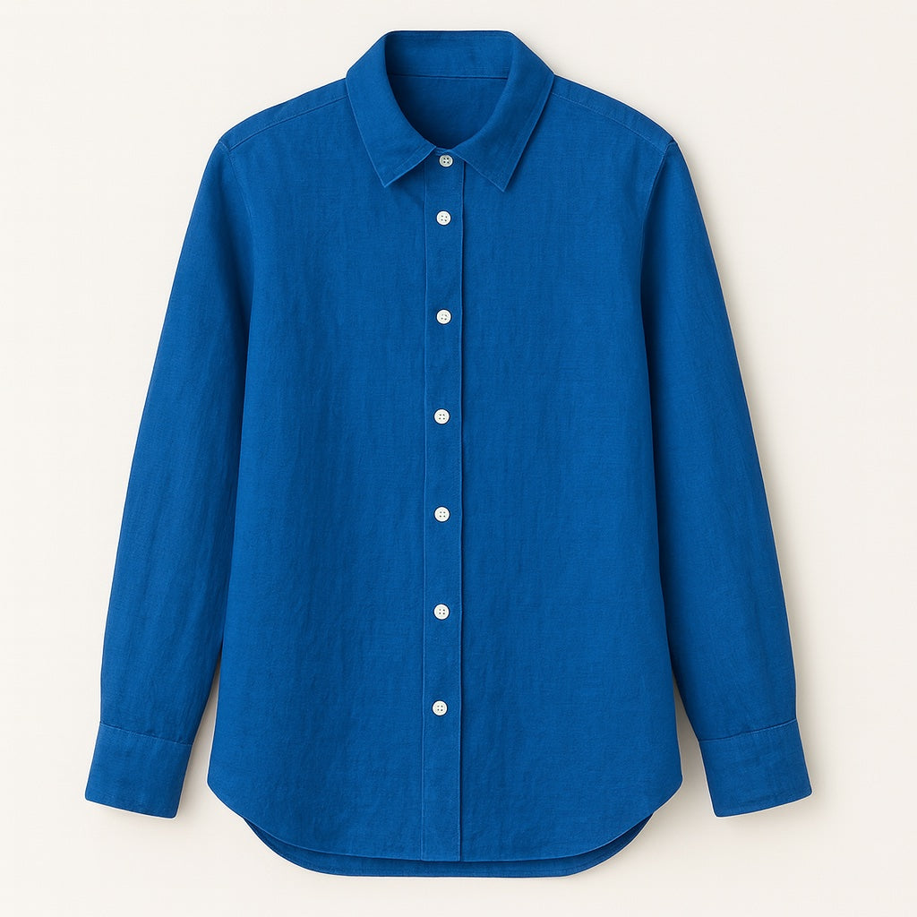 maya cotton & linen shirt