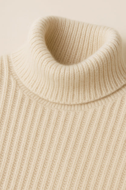 océane pure cashmere turtleneck pullover