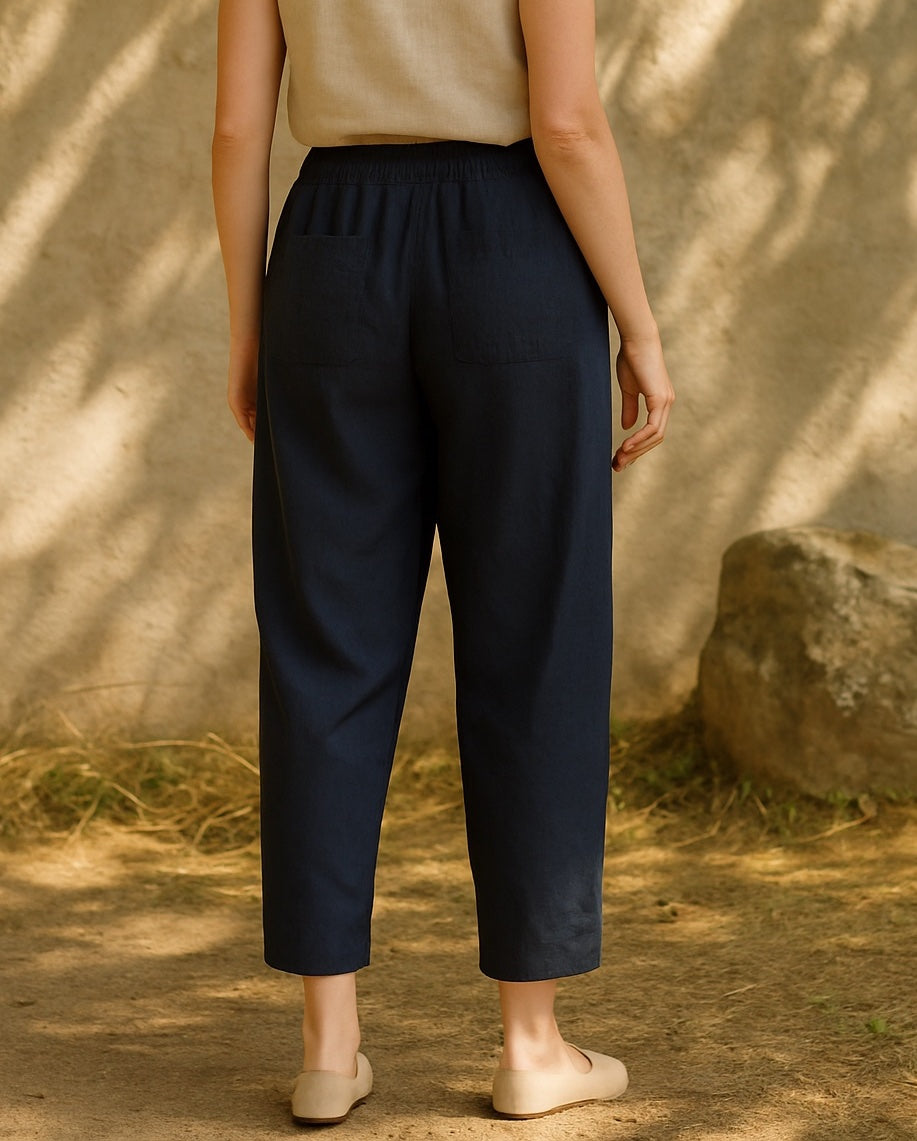 gloria cotton & linen trousers