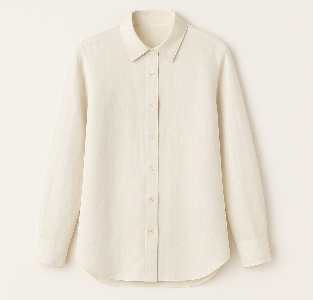 maya cotton & linen shirt