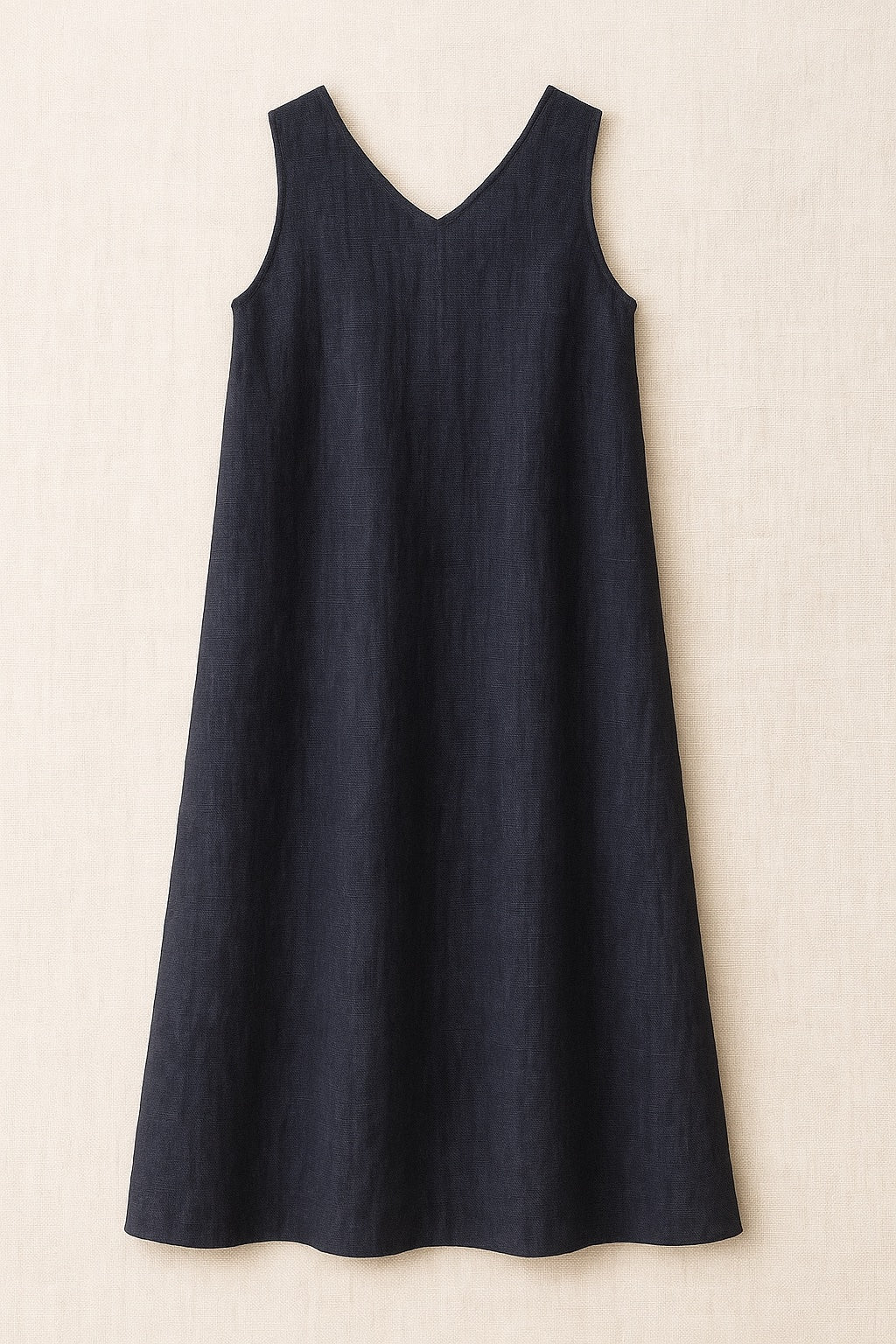 aveline cotton & linen dress