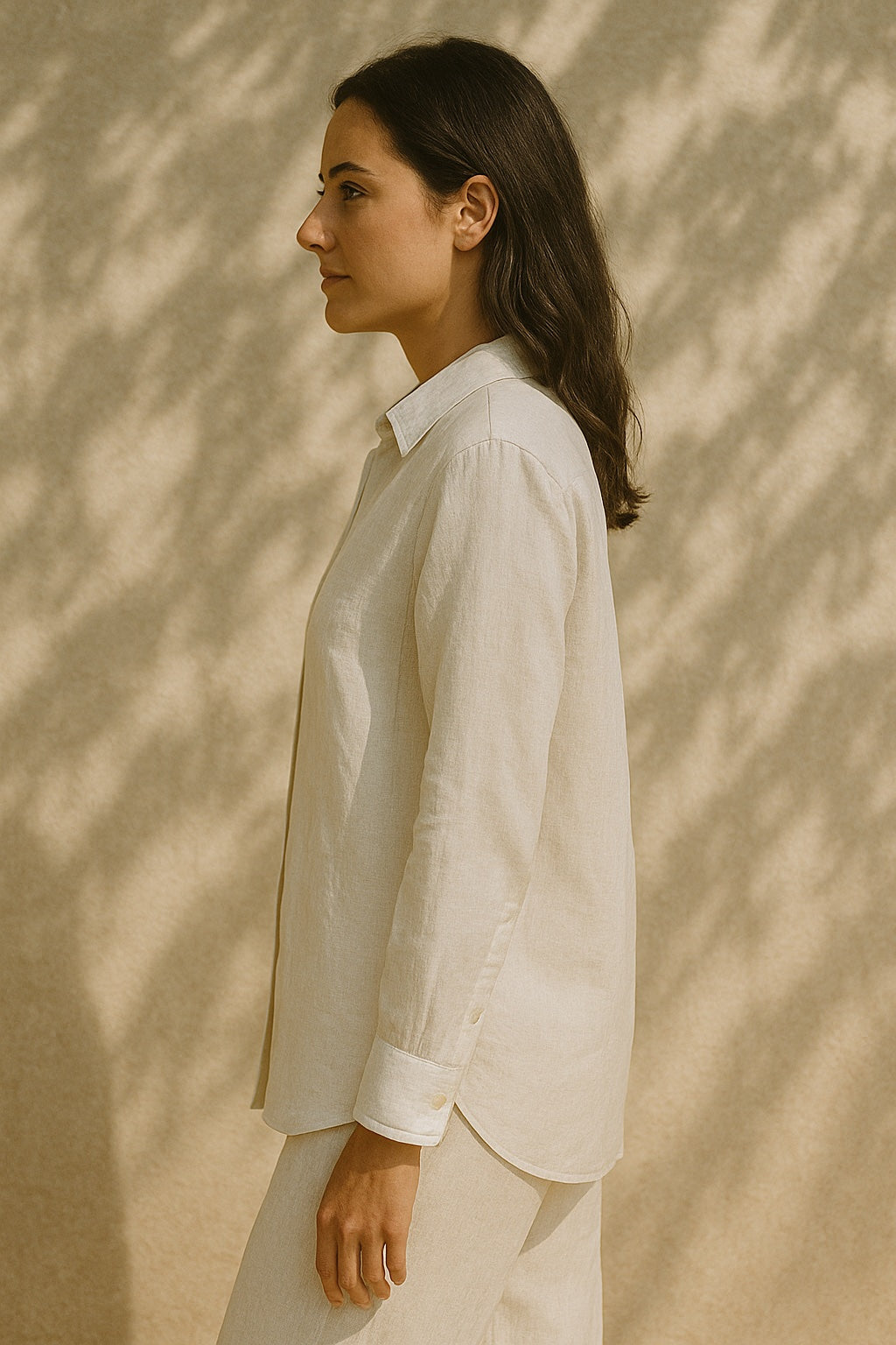 maya cotton & linen shirt