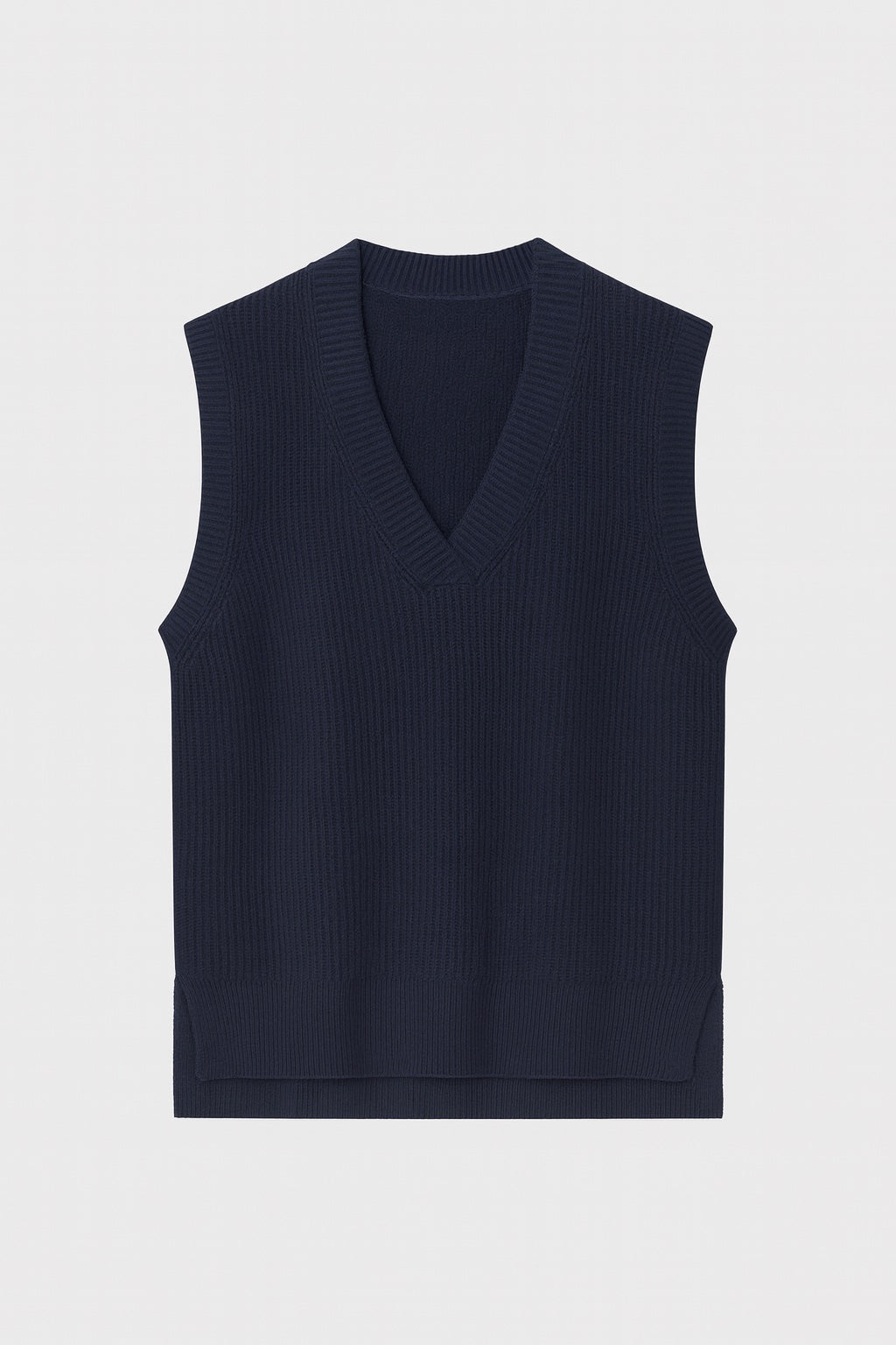 ava wool v-neck vest
