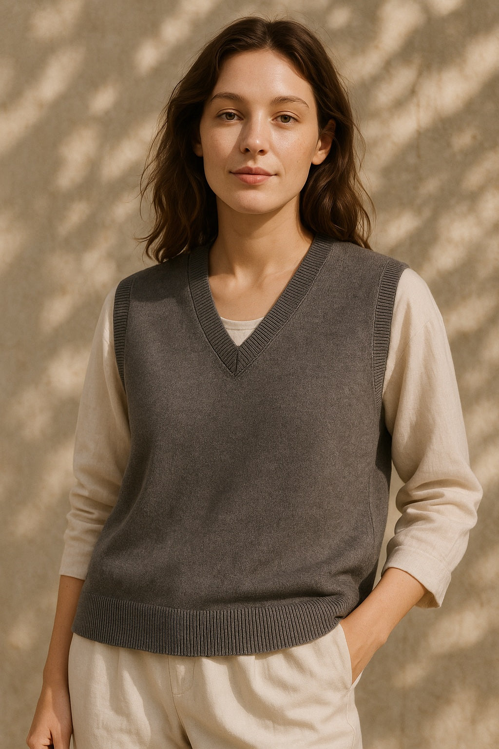 éléonore pure cashmere vest