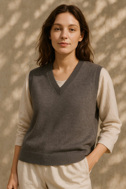éléonore pure cashmere vest