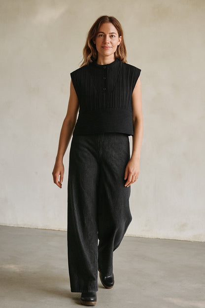 lucette quilt vest