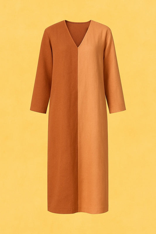 violette linen & cotton dress