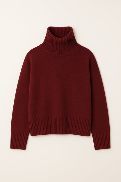 ambrine cashmere turtleneck sweater