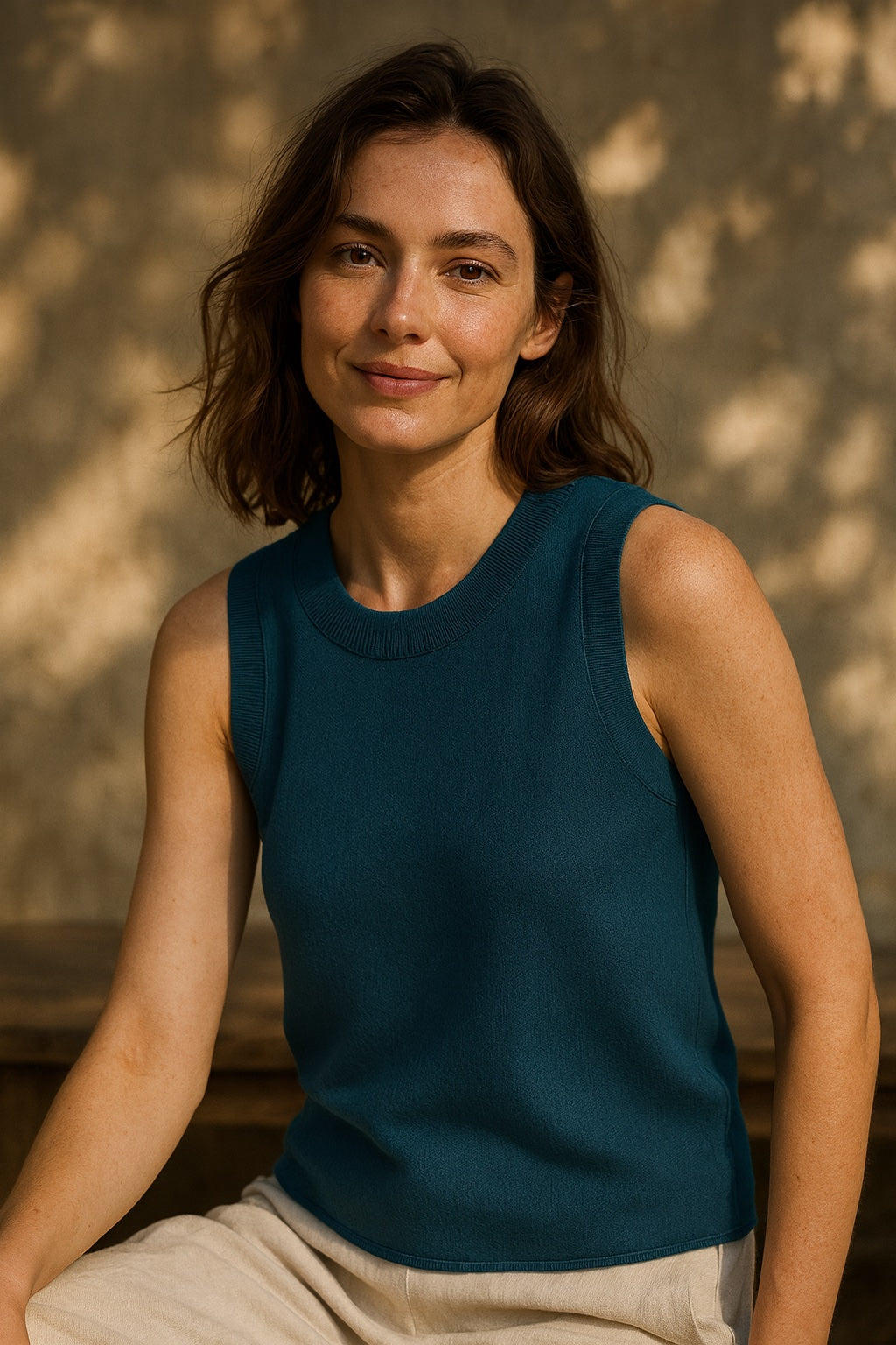 lou pure cashmere top