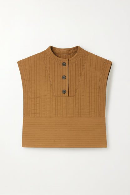 lucette quilt vest