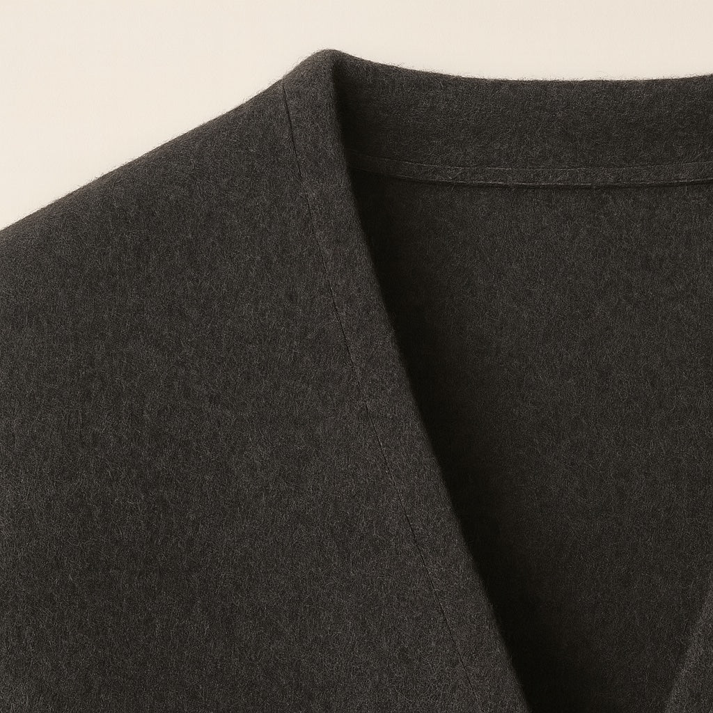 louise cashmere tie jacket