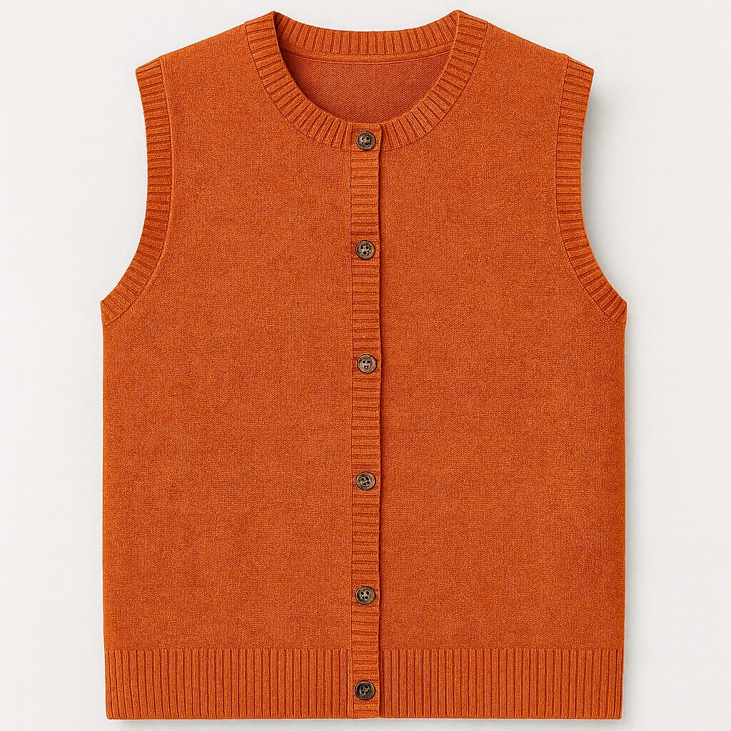 yuna cashmere vest