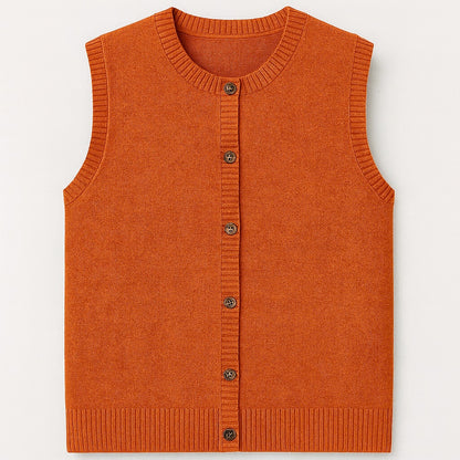 yuna cashmere vest